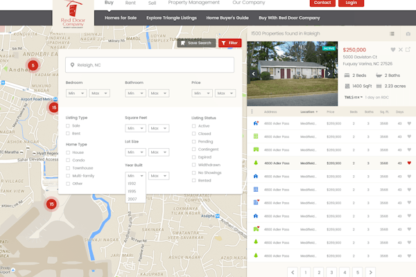 Advanced Property Search
