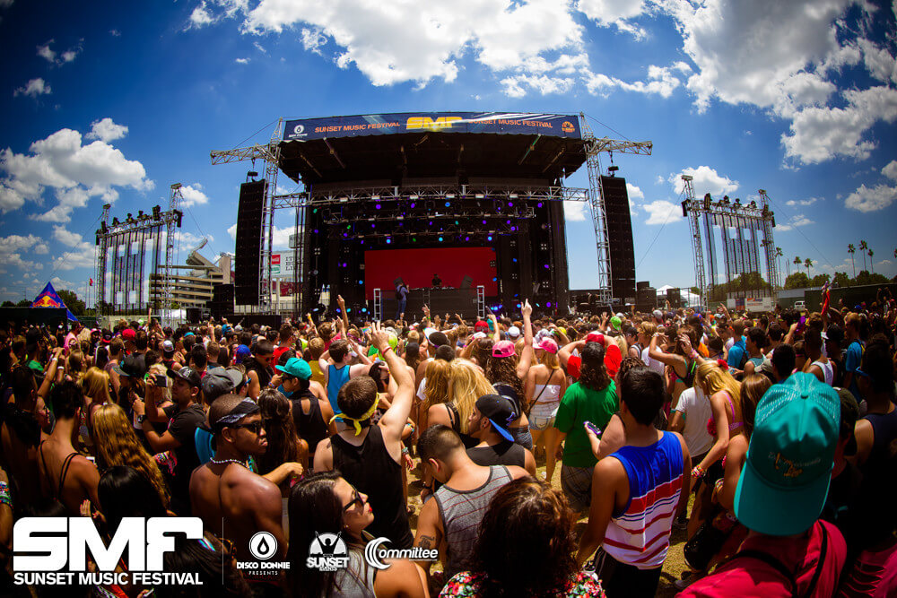 Sunset Music Festival Website