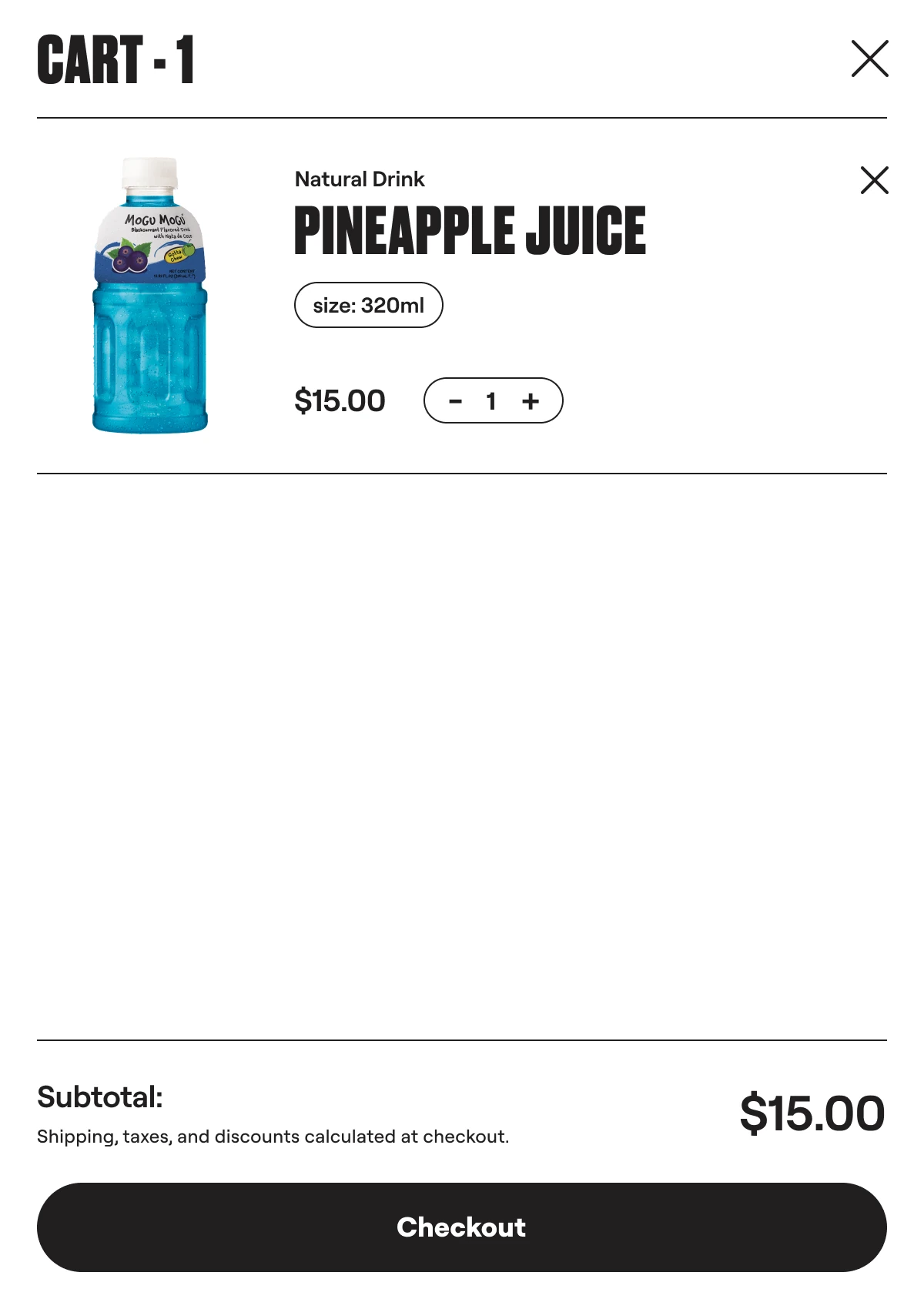 Review your order