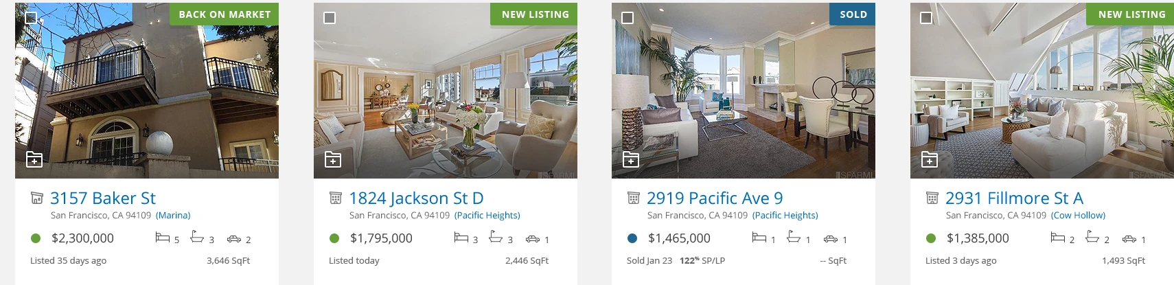 Compare your next home