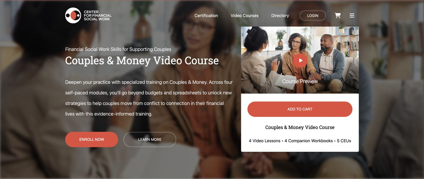 Preview the course. Enroll.