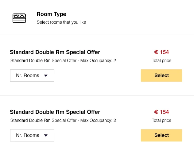 Choose your room