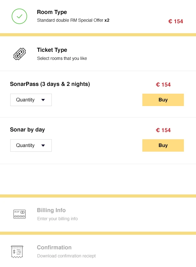 Build your event package