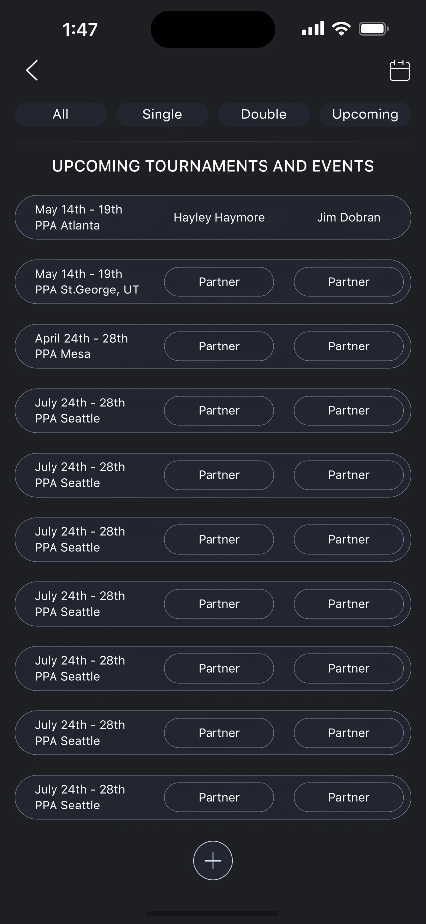 Plan your next tournament
