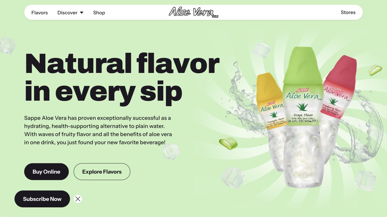 Explore a new refreshment