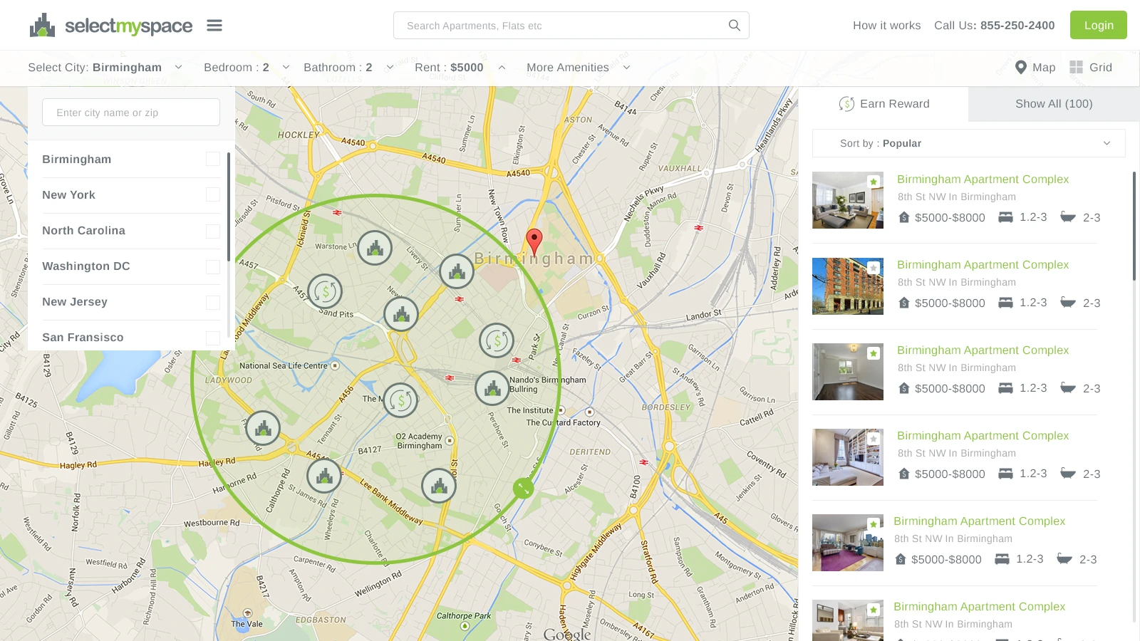See the area. Explore the options.
