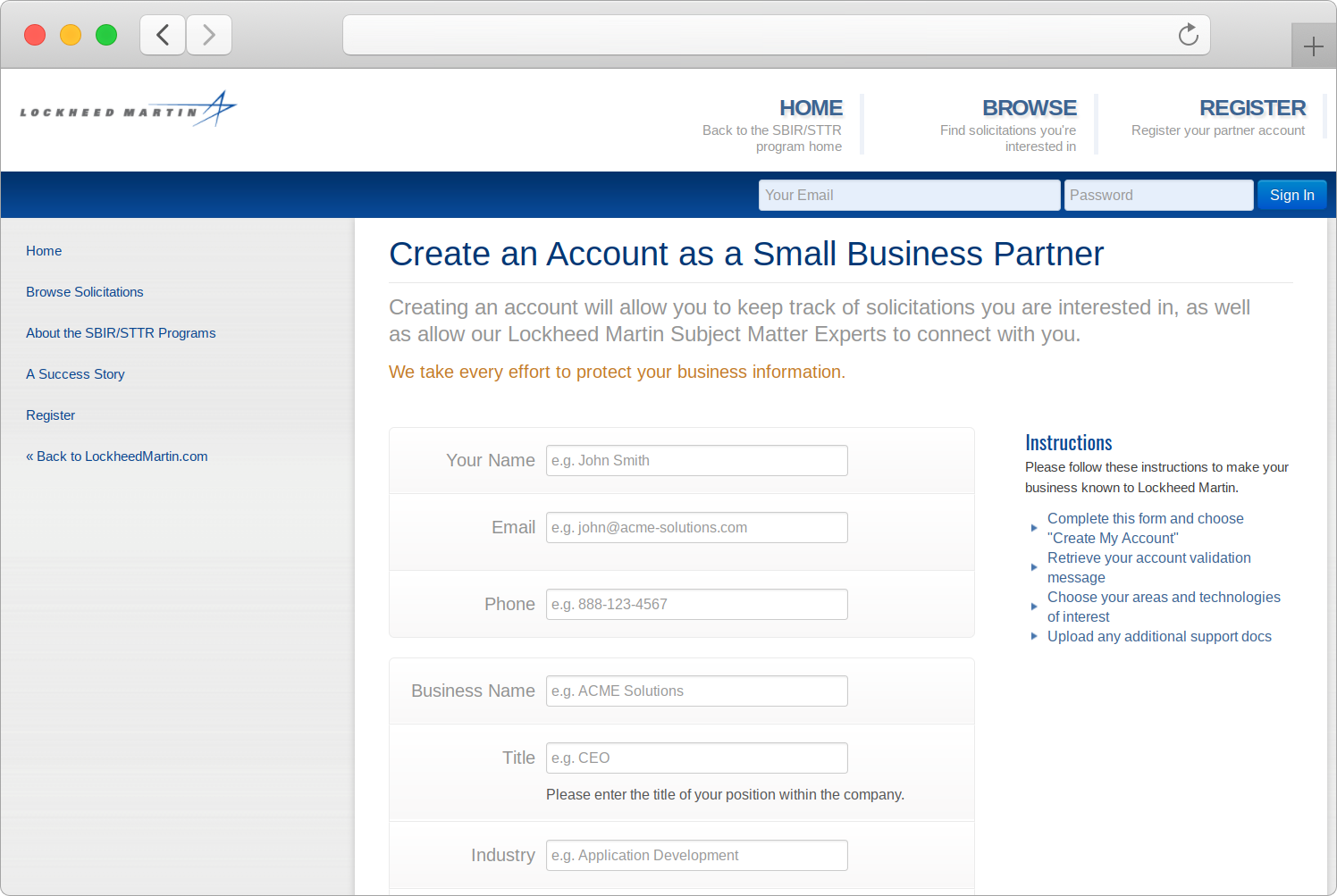 Become a business partner