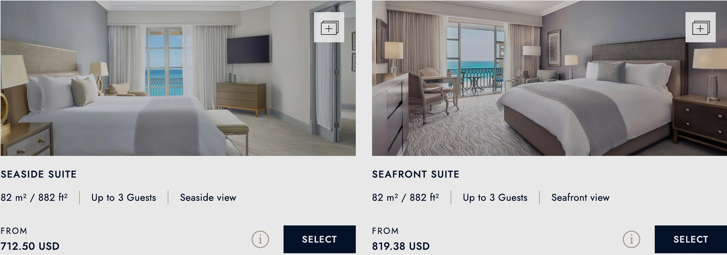 Choose your suite